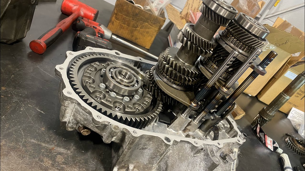 Gearbox strip-down and rebuild